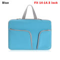 【BestGO】Fashion Laptop Bag Double Zip Soft Handbag Laptop Case Case 11 13 14 15 17inch. 
