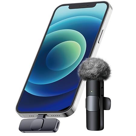 New Latest Type-C Lavalier Microphone for Smartphones – Clear Audio for Video Recording