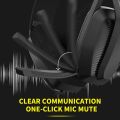 BINNUNE BW06 2.4GHz Wireless Gaming Headset with Mic for PS5 PS4 PC Mac Playstation Bluetooth Gaming headphone with Microphone. 