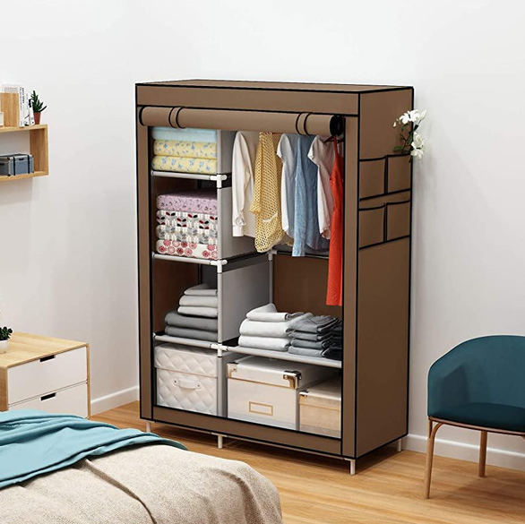 Storage%20Wardrobe%20Foldable%20and%20Movable%20Cloth/Fabric%20Wardrobe%20with%20Zip%20Up%20Collapsible%20Cupboard%20-%20Image%203