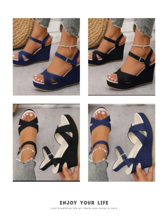 Urban Edge: Women’s Denim Heels New Collection