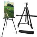 Tripod Metal Portable Easel for Canvases. 