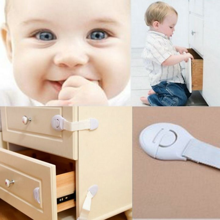 New Good Quality Protection Door Lock Cabinet Wardrobe Refrigerator Safety Safe Cloth Belt Lock for Kid Child Baby Drawer Security