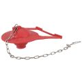 2 PCS 2 Inch Toilet Flapper for Kohler Shark-Fin Flapper Replacement Kit, Replace for Kohler Toilet Part 84138, 84314, 85655 and 89825- with Steel Chain and Hook. 