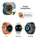 Smart Watch with Bluetooth Calling | AMOLED Display Fitness Tracker | Metal Body Smartwatch for Men & Women. 