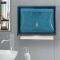 Paper Towel Dispenser Wall-Mounted Commercial Hand Towel Dispenser Waterproof ABS Tissue Box for Home Kitchen Bathroom. 