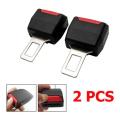 1 pair Car Seat Belt Clip Extender Support Buckle & Safety Alarm Stopper Canceller. 