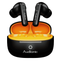 Audionic Airbud 690 Ion Quad Mic, ENC Wireless Earbuds, Gaming mode Low Latency TWS Earbud With Upto 30 Hours Playtime, IPX5 Water Proof Wireless Earphones With Voice Assistance Bluetooth Ear buds And Headphones. 