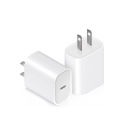 20W USB-C PD Adapter for iPhone - Fast Charging, Compatible with iPhone 8-15 Series, 3 Pin/2 Pin. 
