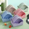 8Pcs Heart Shaped Spit Bone Dish Plates Food Grade Plastic Spit Bone Dish Dining Table Plate. 