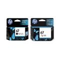 HP 123 Original Ink Cart-ridges – Black & Tri-Color Combo Pack for HP Printers. 