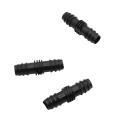 Double Barbed Straight Connector 1/2 Inch Tank connection Hose Fittings Quick Coupling Pipe Connector Greenhouse Adapter 10 Pcs. 
