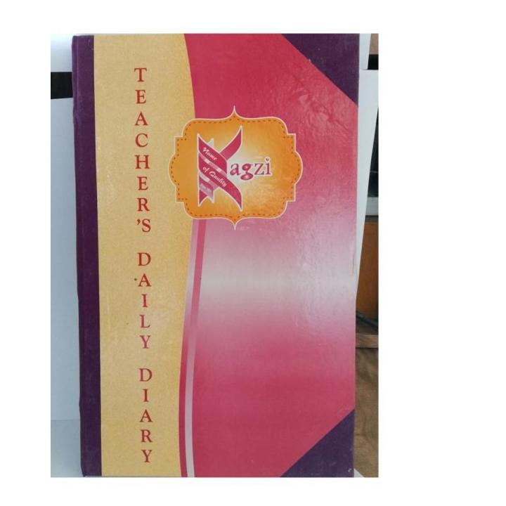 Teacher's Daily Planner Register and Marks Register For Detail Course Outline Day to Day Routine Noting