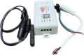 RGBZONE WS2812b WS2811 SP107E Music Bluetooth Controller DC 5-24V, iOS Android App Control, Suit for WS2812, SK6812, RGBW, APA102 Addressable LED Strip Matrix Panel Pixel Light, Mic/AUX Input. 