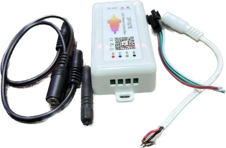 RGBZONE%20WS2812b%20WS2811%20SP107E%20Music%20Bluetooth%20Controller%20DC%205-24V,%20iOS%20Android%20App%20Control,%20Suit%20for%20WS2812,%20SK6812,%20RGBW,%20APA102%20Addressable%20LED%20Strip%20Matrix%20Panel%20Pixel%20Light,%20Mic/AUX%20Input%20-%20Image%203