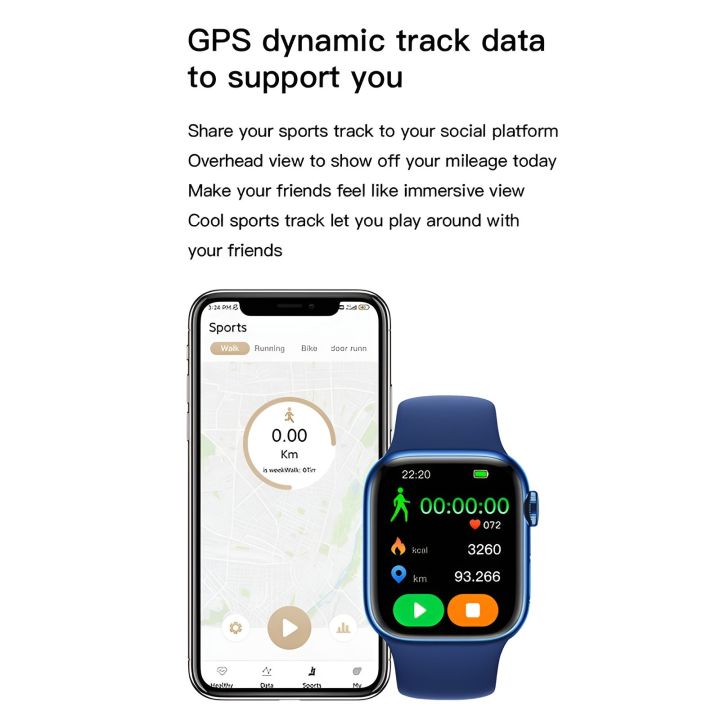 Watch 9 Max Smartwatch display screen