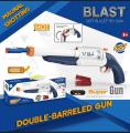 Blast Soft Toy Gun, Double Barreled Gun, best play toy , best for gift, pubg training for kids. 
