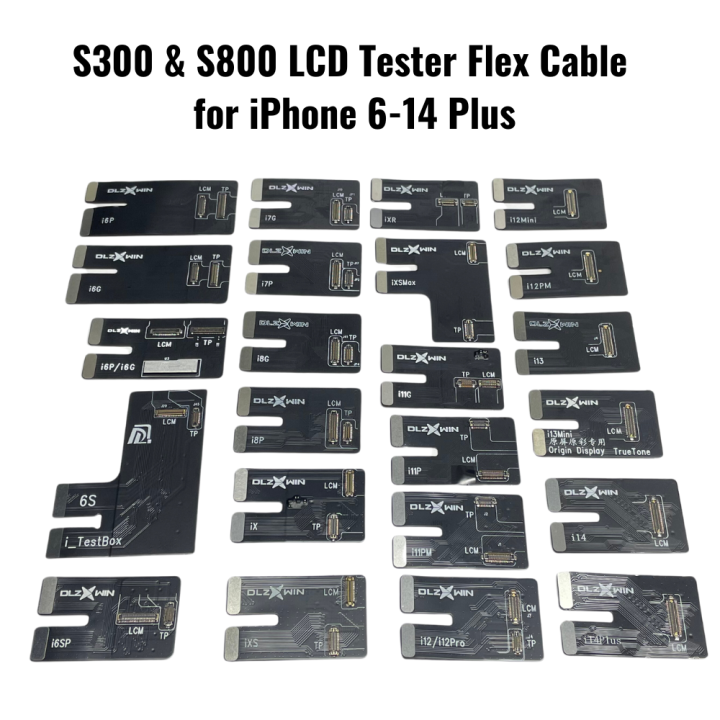 Testing Flex Cable for DLZXWIN S300 S800 LCD Tester Compatible For iPhone