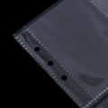 10pcs Standard Clear Plastic Photo Album Transparent A5 Binder Refill Sleeves. 