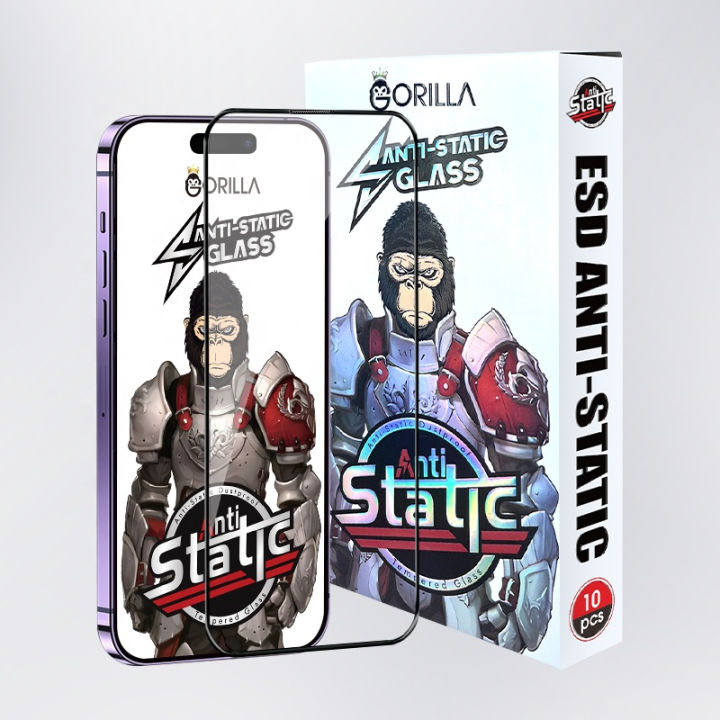 iPhone%2016%20Pro%20Max%20ESD%20Anti-Static%20Tempered%20Glass%20Screen%20Protector%20with%20Dustproof%20and%20Gorilla%20Glass%20Protection%20-%20Image%202