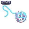 Scratch-resistant Cat Toy Interactive Plush Cat Ball Toy with Bell Scratch-resistant Fun Bright Colors Ideal for Southeast Asian Cat Lovers Cat Toy with Fine Workmanship. 