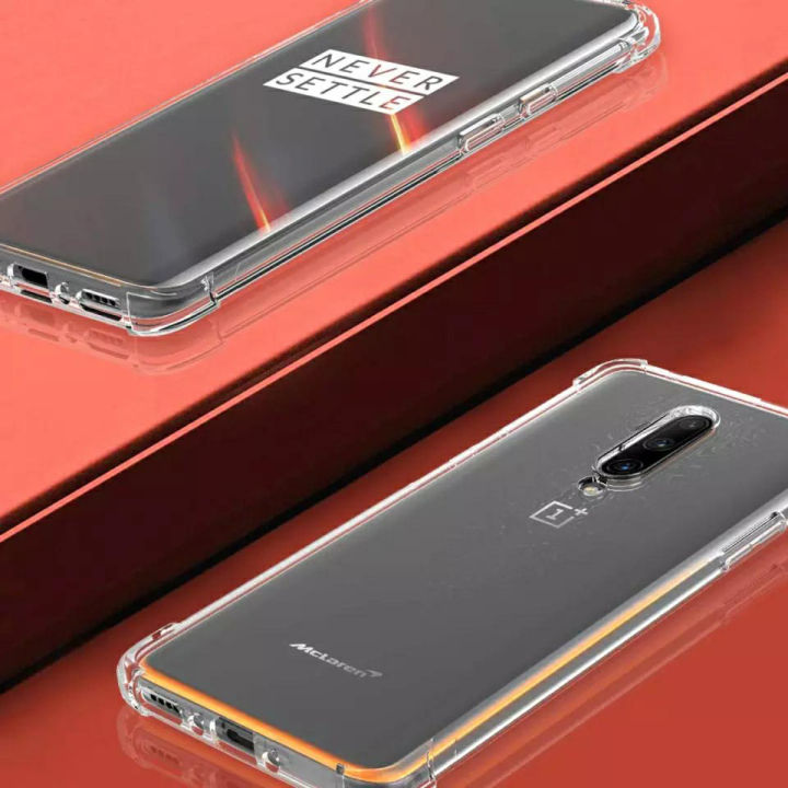 Thin Clear soft case For Oneplus 7T pro - McLaren Silicone cover