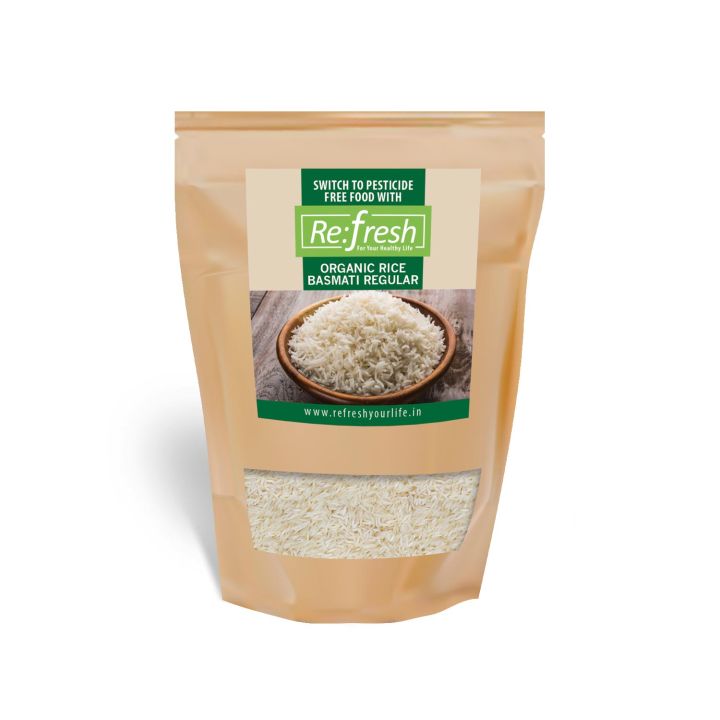 Okam Rice ORGANIC RICE BASMATI REGULAR 1kg | Daraz.pk