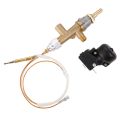 Gas Patio Heater Control Valve Thermocouple Sensor Dump Switch Knob Propane Lpg Fire Pit Control Safety Pilot Port Set. 