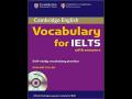 Cambridge VOCABULARY for IELTS with Answer Self-Study Practice QR Code for Audio Listening. 