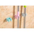 Wall Mounted Mop Organizer Stick Holder - Brush Broom Hanger - Storage Rack Kitchen Clip. 
