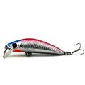 Slow Sinking Artificial Minnow Lures Fishing Hard Bait Snakehead Sea 8.1g 7cm Minow Fishing Fishing Road Fishing Frostbite 1PCS. 