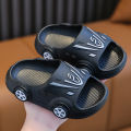 Summer Home Slippers 2024 Kids Soft Soled Non-slip Sandals Fashion Car Design slippers Baby Unisex EVR Baby Beach Shoes. 