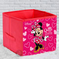 Disney Queen Printed Foldable Storage Cubes Organizer Basket Bin Storage Boxes Storage Container with Handles for Travel Moving Toy Storage Box With Lid. 
