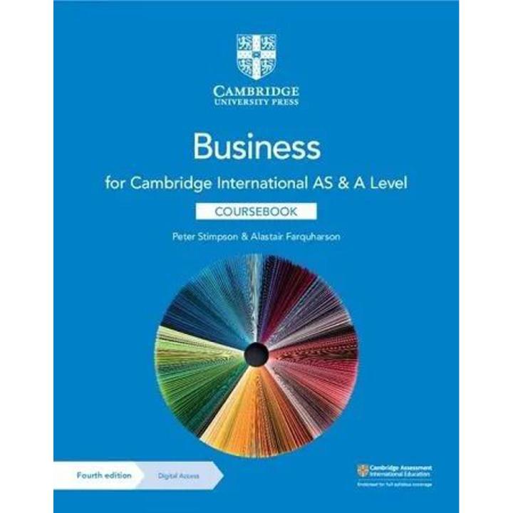 Cambridge International AS & A Level Business Coursebook by Peter Stimpson, Alastair Farquharson