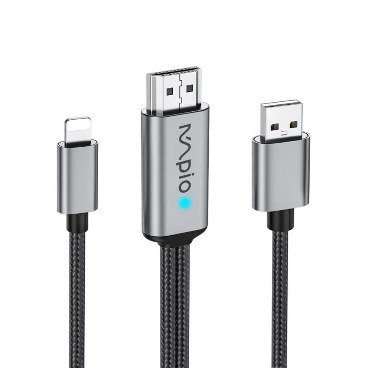MPIO Lighting to HDMI Cable for Phone Pad