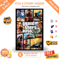 GTA 5 Orignal Offline Story mode game  For Pc/Laptop | Lifetime Game | GTA V OFFLINE. 