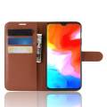 PU Leather Cover For OnePlus 6T A6010 A6013 Case Flip Magnetic Closure Stand Wallet Phone Casing. 