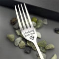 Fork Present Stainless Steel Tableware I Forking Love You Valentines Day Gift Anniversary For Boyfriend Girl. 