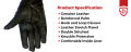 Dominance Leather Gloves for Men Pure Leather Gloves | Bike Gloves ,Bike Gloves for Men Boys Motorcycle half Finger Touch screen gloves, Cycling & Outdoor Sports Gloves for Bike Riders, Winter Men Riding Gloves Men  Leather Gloves, Full finger Gloves. 