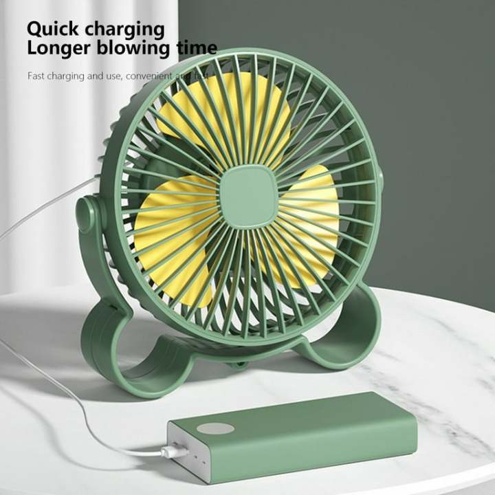 USB desk fan mini,3 speeds fan,desktop table fan,pulg in power fan rotation,strong wind quiet,small fan for home desktop office travel,portable fan