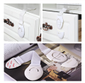 Pack Of 5 Safety Plastic Locks for Drawers, Doors, Cabinets, Cupboards & Window lock. 
