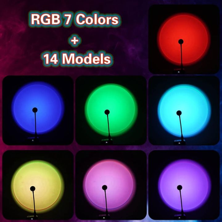 Sunset%20Projection%20Lamp%207%20Colors%20Changing%20Rainbow%20Sun%20Halo%20Led%20Atmosphere%20Sunset%20Lamp%20Night%20Light%20USB%20Powered%20Table%20Lamp%20For%20Photoshoot%20Live%20Video%20Home%20&%20Room%20Decoration%20Birthday%20Dance%20Party%20Etc%20-%20Image%206