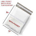 Size(5x8) Best Packing Material Flyers with Pocket, Courier Flyer Bags With Pocket, Packaging Flyers Bag Mini Small Medium Large. 