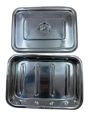 Silver Instrument Tray In Metal For Surgical Work etc. 
