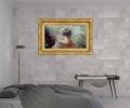Artistic Painting On Canvas  Wall Decor Frame Home Decoration Gift. 