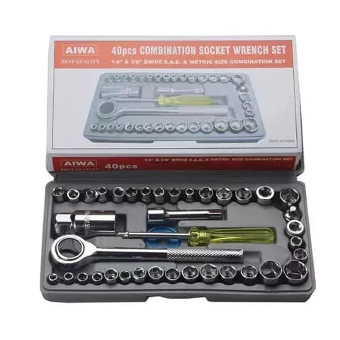 AIWA%2040-Piece%20Combination%20Socket%20Wrench%20Set,%20SAE%20&%20Metric%20Sizes,%20Ratchet%20Wrench%20&%20Socket%20Ratchet%20Tool%20Kit%20for%20Auto%20Repair%20and%20Motorcycle%20Maintenance%20-%20Image%206