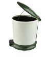616b - Pedal Dust Bin - Green. 
