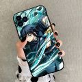 bilibili Anime Demon Slayer Sanemi Phone Case For iPhone 8 11 12 13 14 15 Mini X XR XS PRO MAX Plus Shell. 