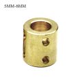 10 Styles Adapter For RC Transmission Connector Sleeve Motor Reducer Brass Rigid Connector Coupling Coupler Motor Shaft Parts. 