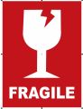 Pack of 100 Handle with Care Fragile Sticker - Fragile Sticker - Glass Packing Label - Sensitive Product Packing Label - Stickers - Pack of 100. 